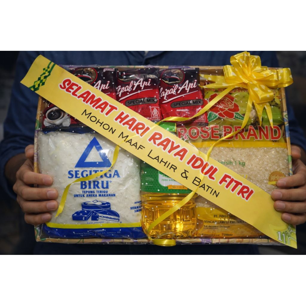 Parcel Lebaran Sembako Murah | Cocok untuk THR, Kantor & Dibagikan