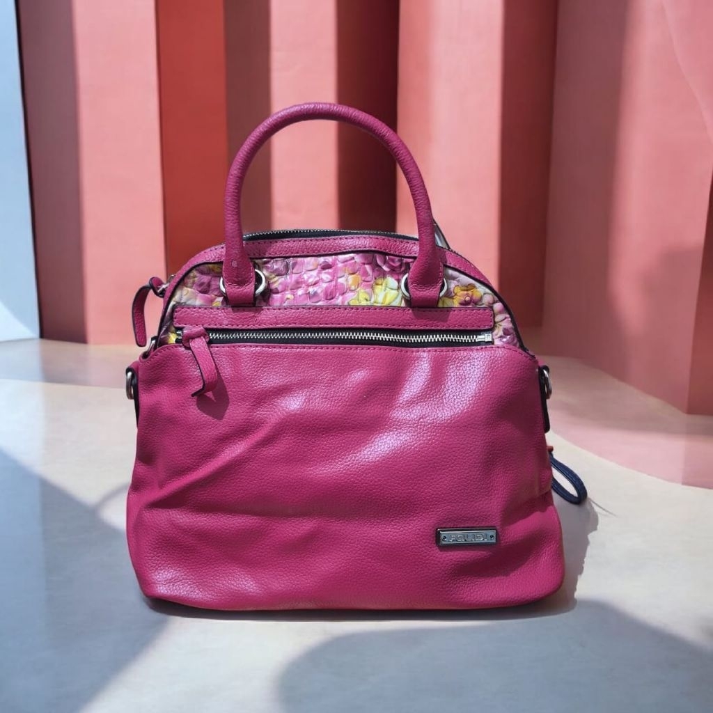 tas wanita pink elegan import premium