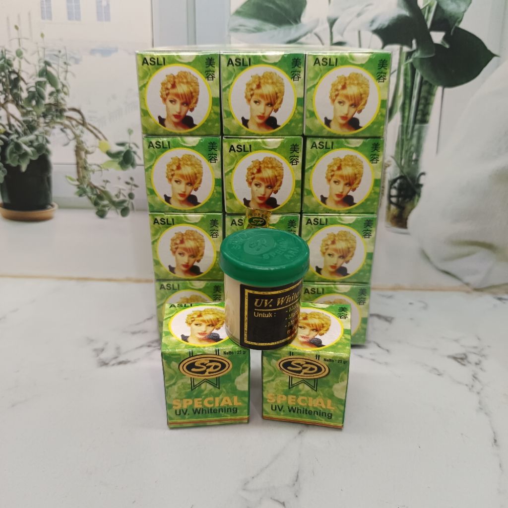 3Pcs Cream SP Hijau Pelembab Wajah