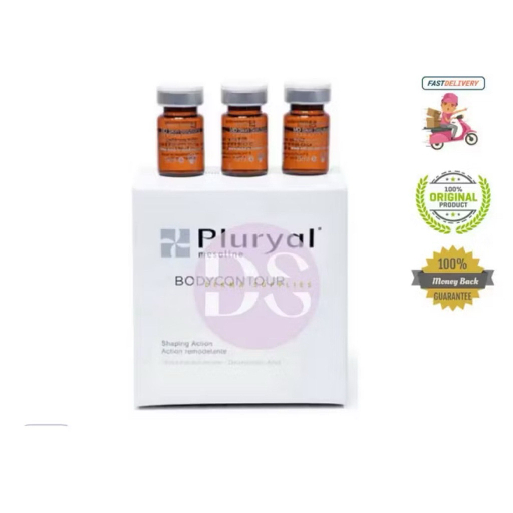 New Pluryal Mesoline  Body contour BPOM 1 Vial 5 ml