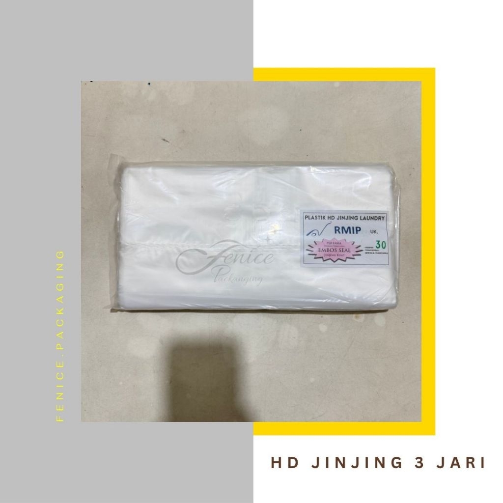 Plastik HD Jinjing 3 Jari Uk. 30