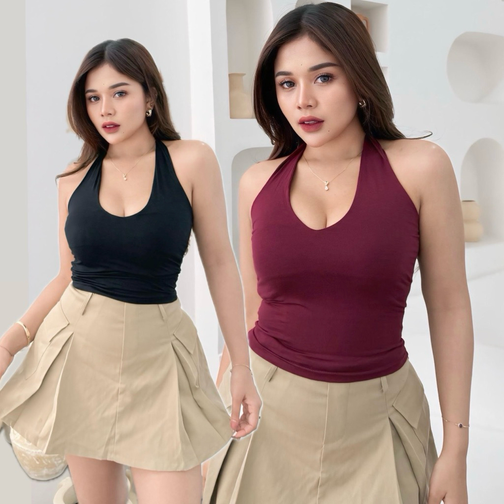 NADIRA CROPTOP//NADIRA SPANDEK//CROPTOP SPANDEK
