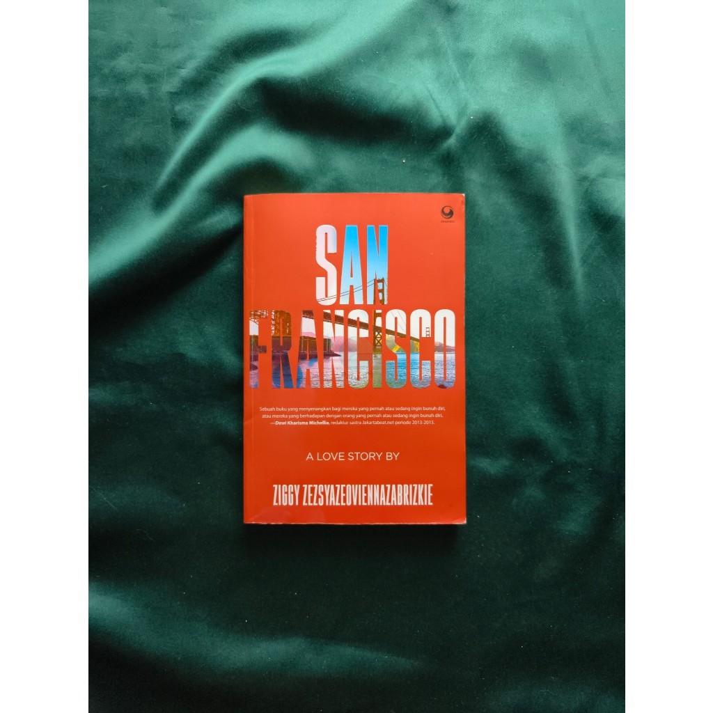 PRELOVED - Novel/Buku San Francisco - Ziggy Zezsyazeoviennazabrizkie