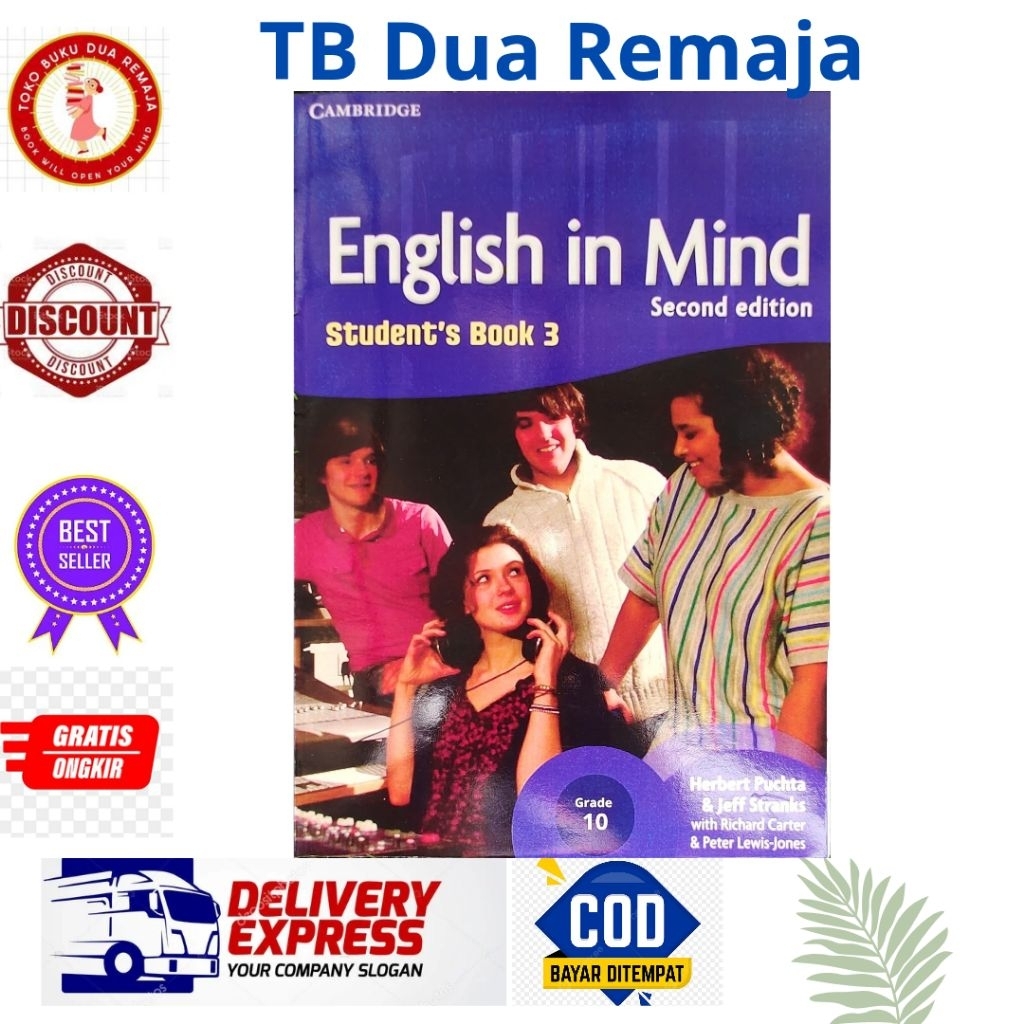 BUKU English in Mind Student Book 3 Second edition SMA Kelas X (10) Kurikulum MERDEKA