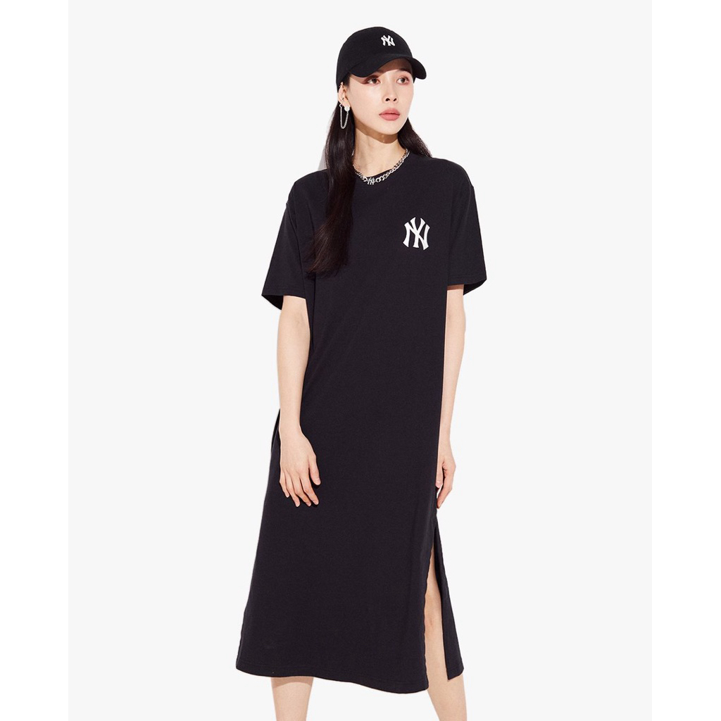 MIDI DRESS MLB HITAM ORIGINAL