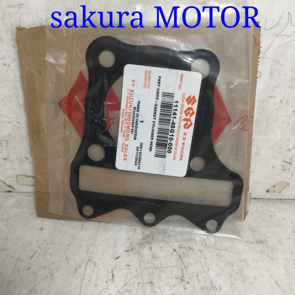 PAKING HEAD SPIN/SKY WAVE/SKY DRIVE ORIGINAL SUZUKI 11141-46G10-000