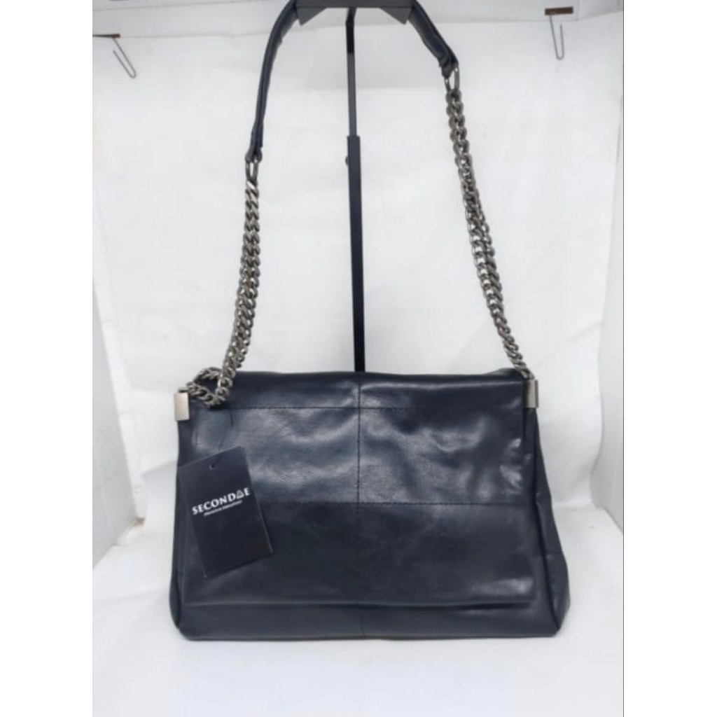 zara bag tas zara rantai hitam preloved
