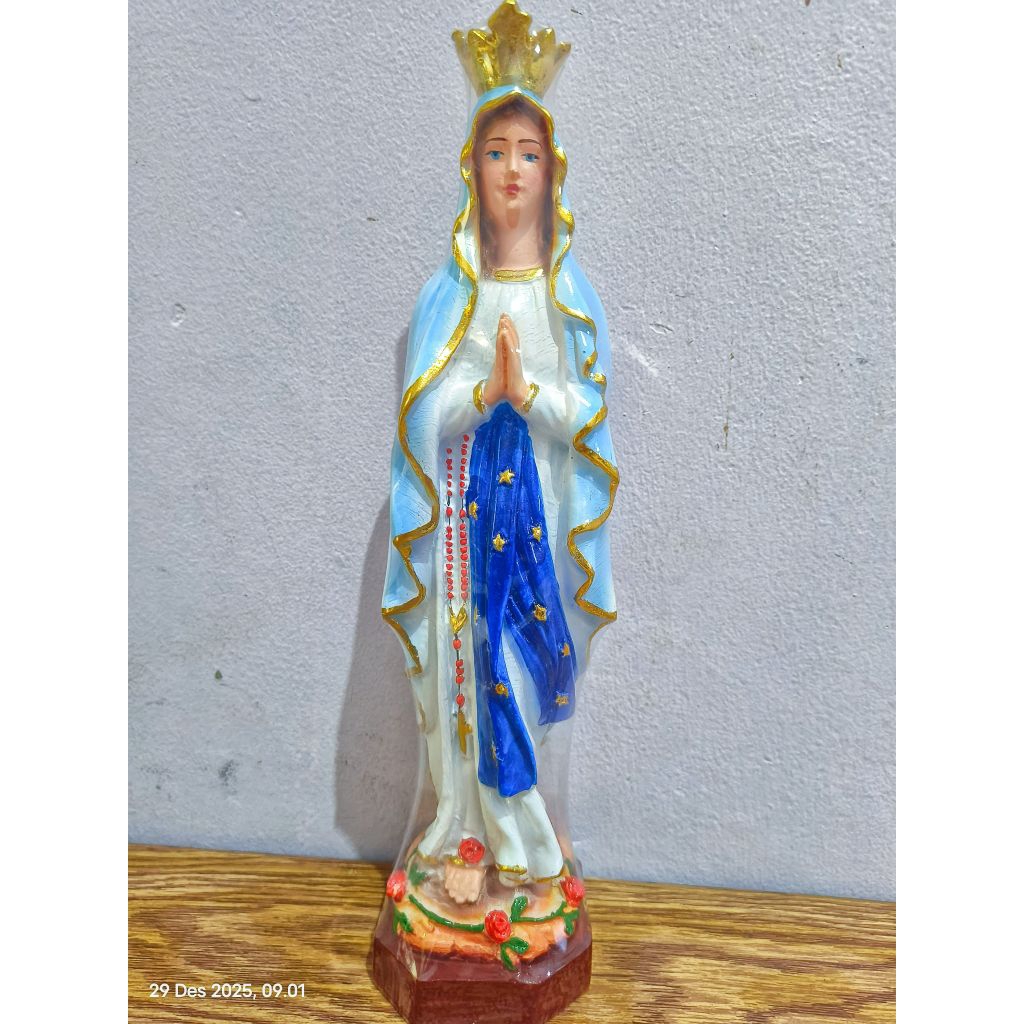 Patung Maria Lourdes 30cm
