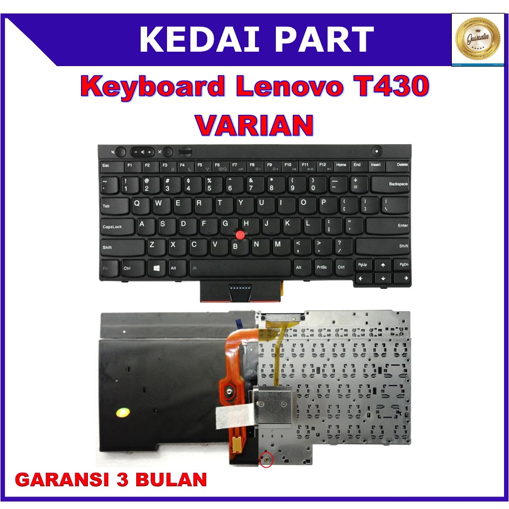 Keyboard Lenovo Thinkpad T430 T430i T430S T530 T530i X230 Pointer Backlight Backlite