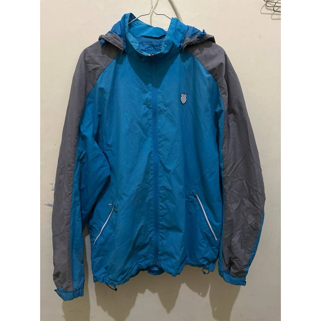 JAKET K-SWISS OUTDOOR BIRU