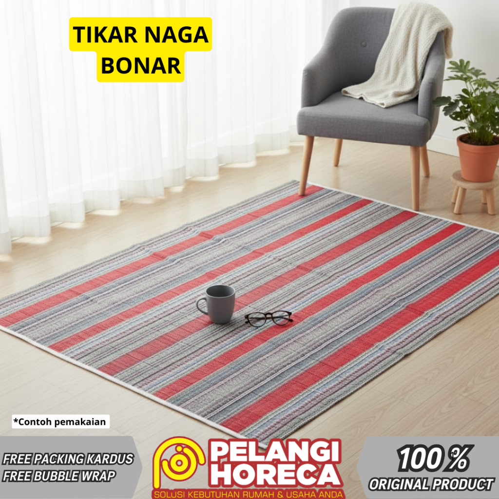 Tikar kain Naga Bonar | Tikar Lipat | Tikar Hajatan | Kloso Lipat | Karpet kain | tikar masjid