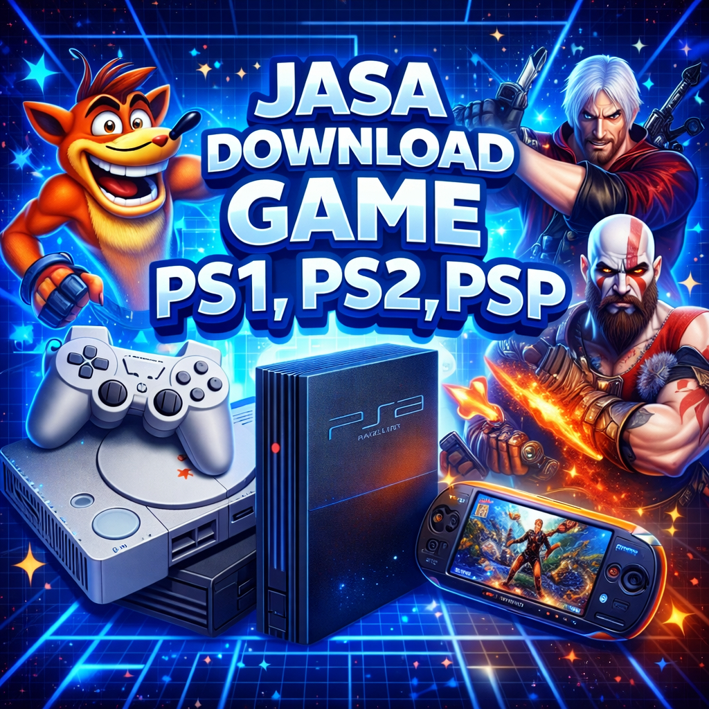 [NOSTALGIA] Jasa Download Game PS1, PS2, PSP (Format ISO) – Request Judul Apa Saja