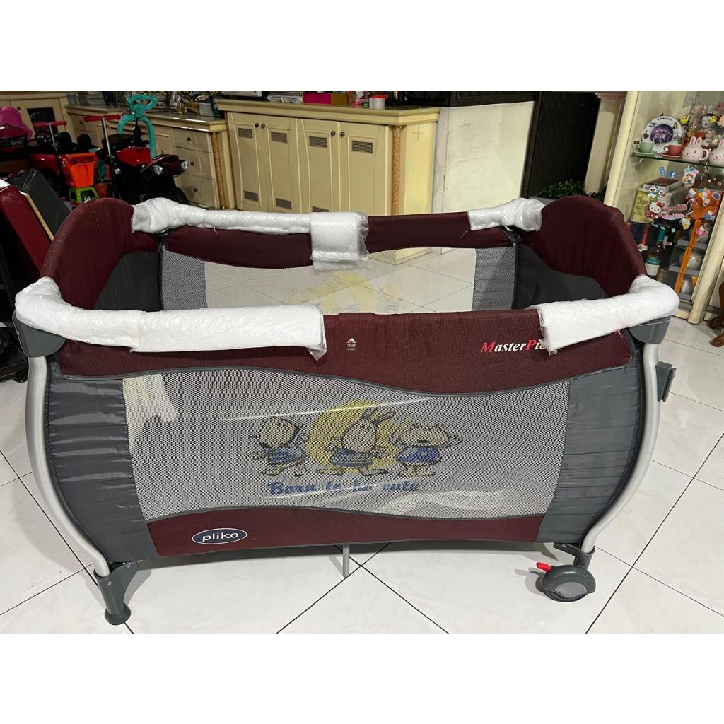 Preloved bekas ranjang bayi, baby box baby bed merk pliko second bekas masih bagus