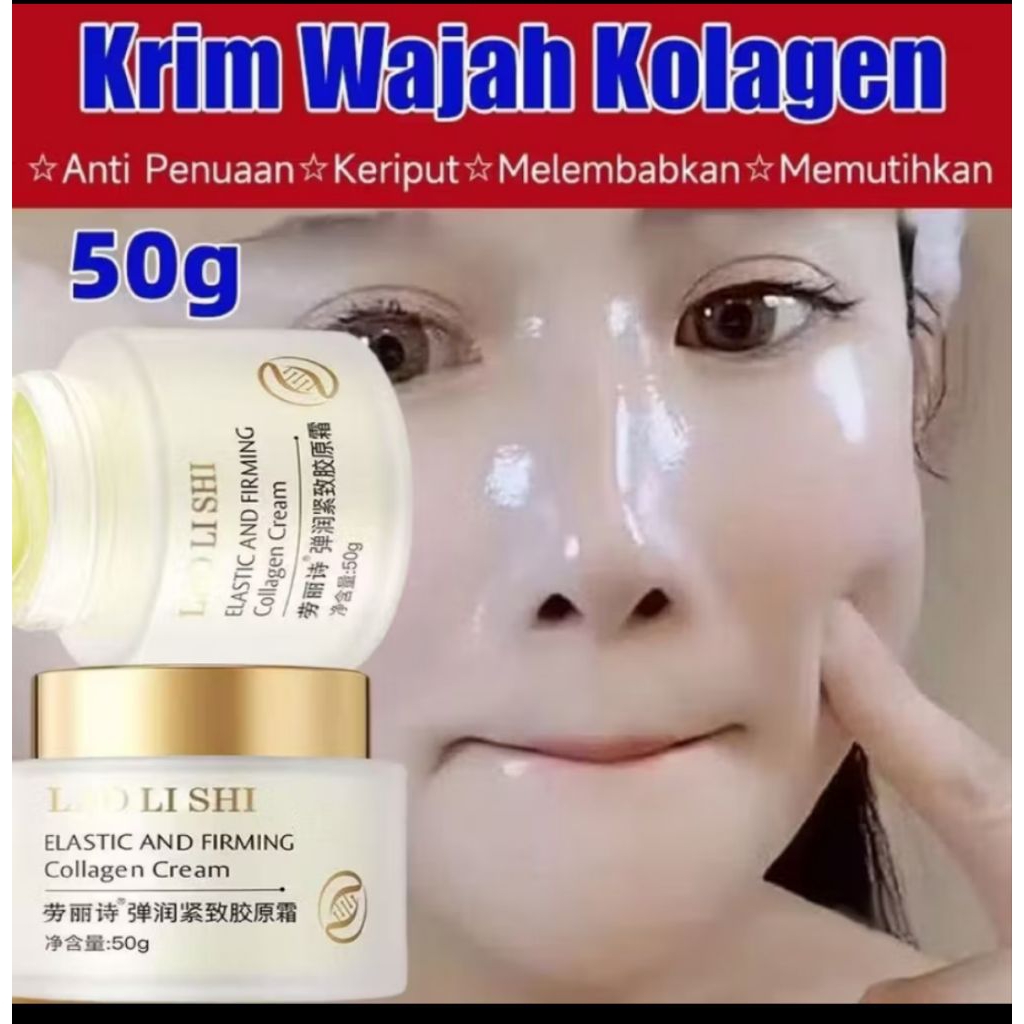 krim wajah collagen
