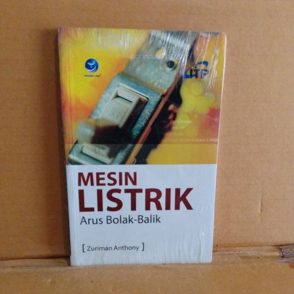 Buku Mesin Listrik Arus Bolak-Balik by Zuriman Anthony Baru Original