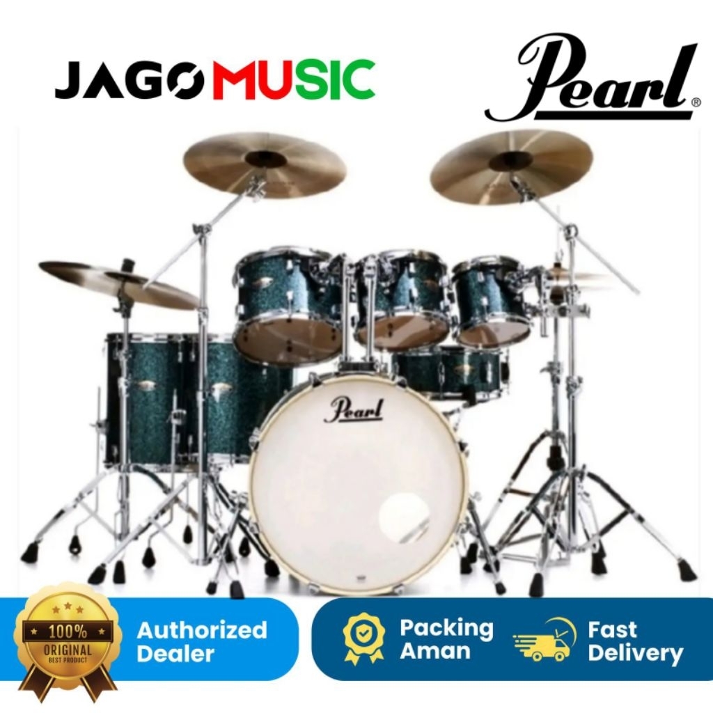 Drum Akustik Pearl Decade
DMPC927SP Decade Maple Tanpa Cymbal