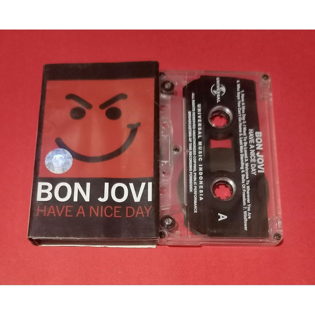 kaset pita BON JOVI /HAVE A NICE DAY