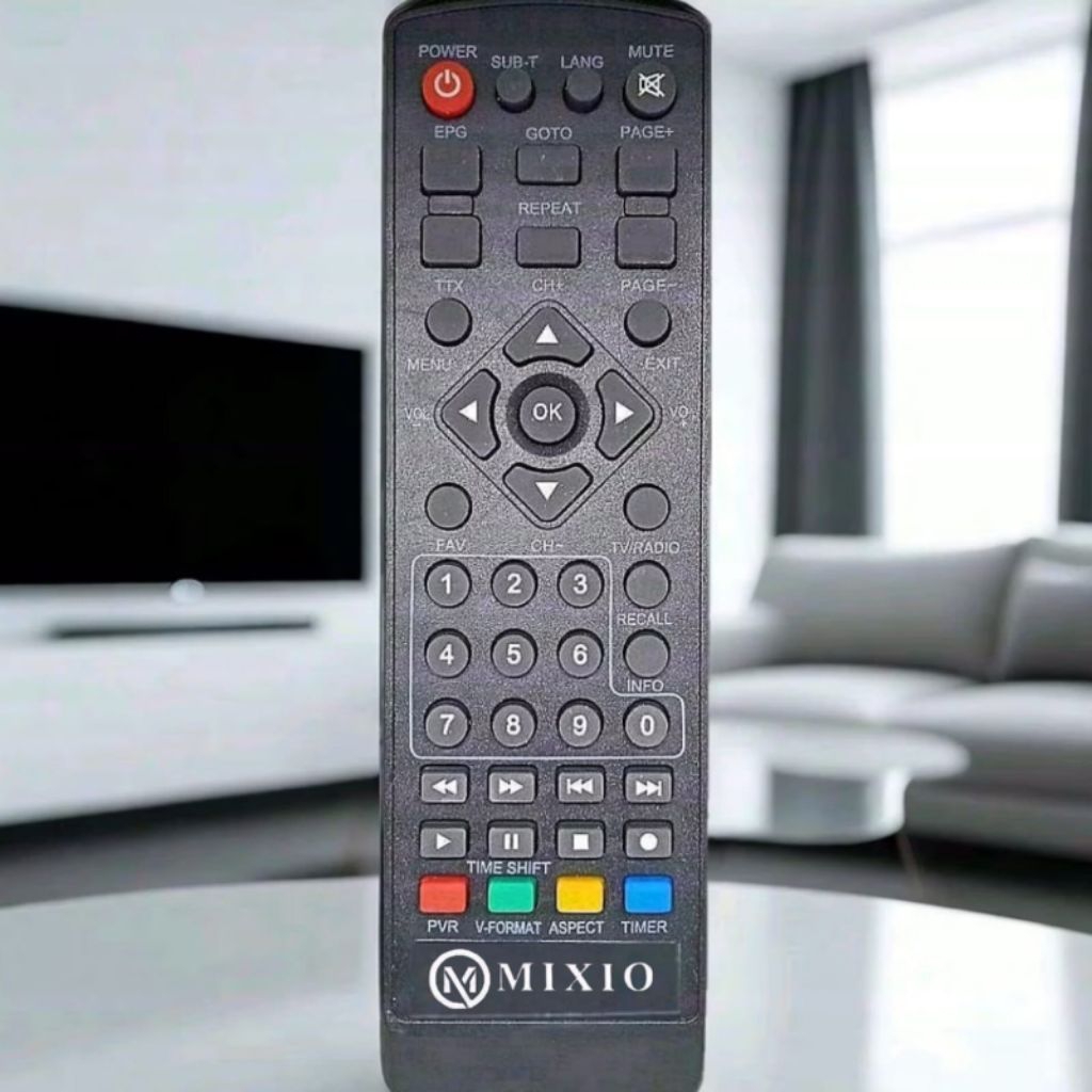 Remot remote STB MIXIO langsung pakai tanpa setting