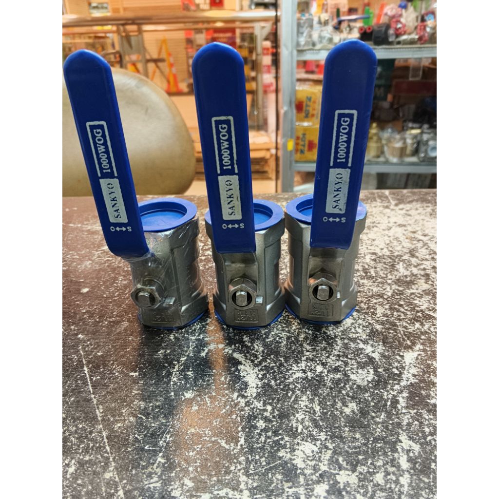 Ball Valve sankyo stainless 316/ Stop Kran Sankyo
