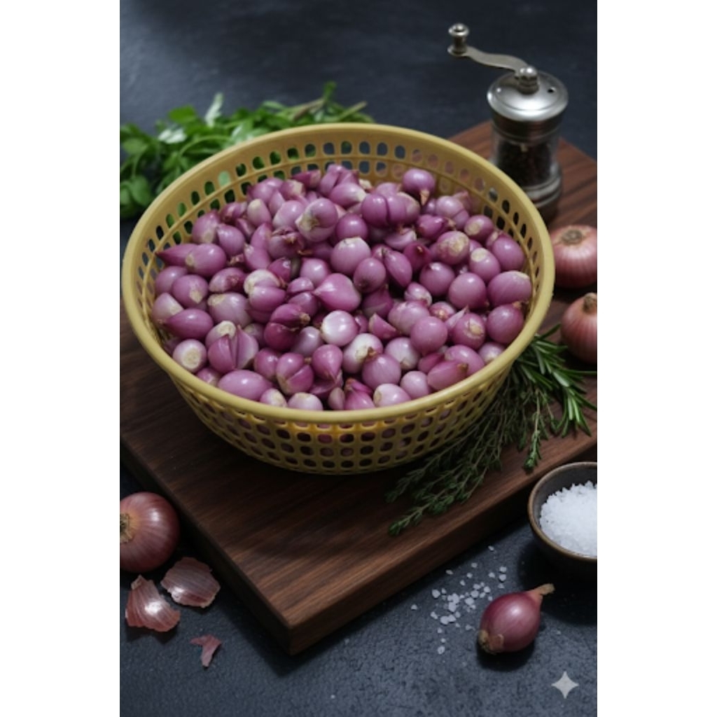Bawang Merah kupas Premium Segar
