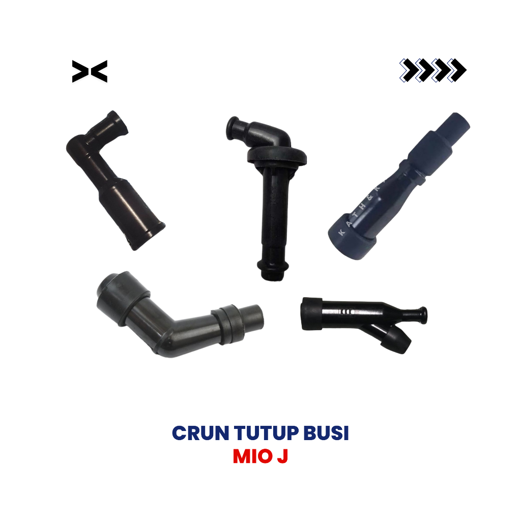 CRUN Tutup Busi Mio J | Cap Busi | Karet Penutup Busi Motor Mio J
