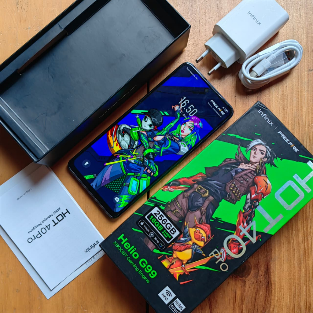 INFINIX HOT 40 PRO SECOND 8/256GB HANDPHONE SECOND HP SEKEN HP BEKAS HP MURAH