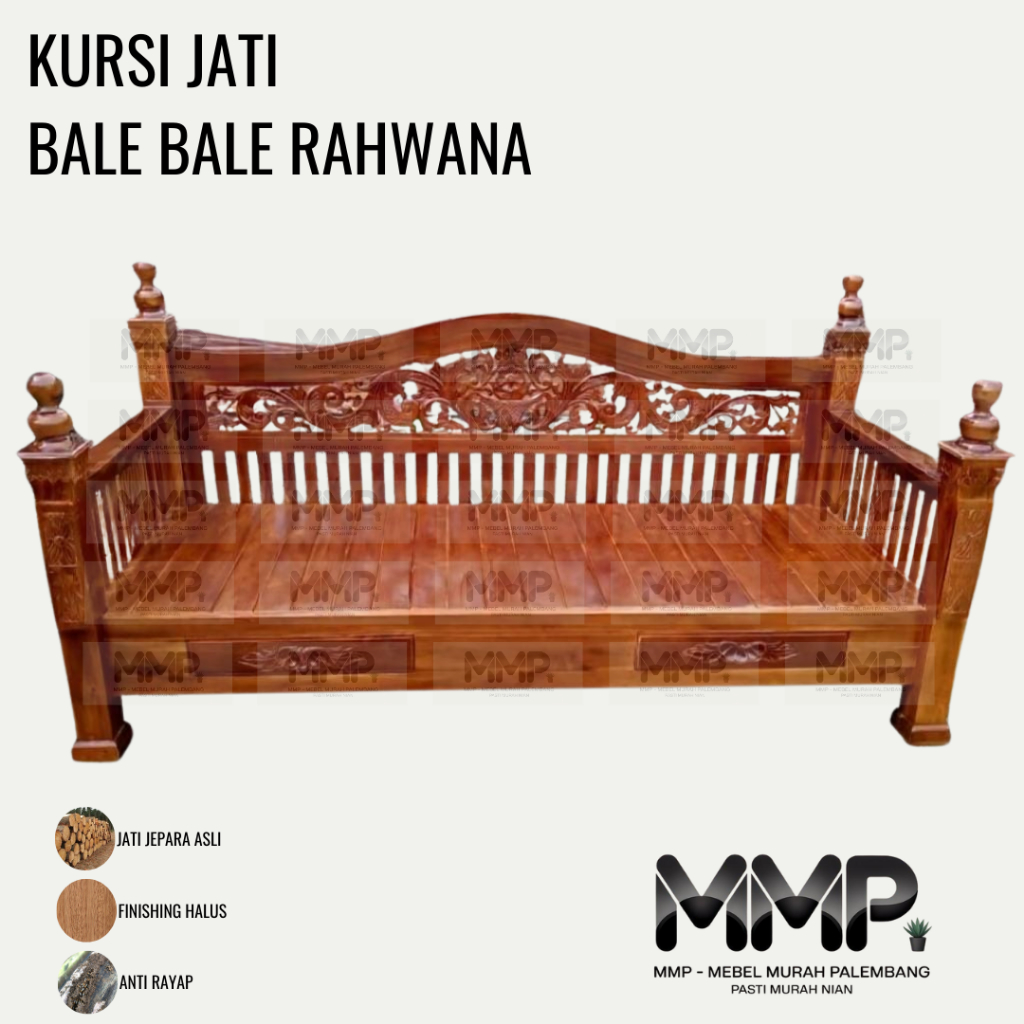 Kursi Jati Bale Bale Rahwana | Kursi Jati Asli Jepara Murah Palembang