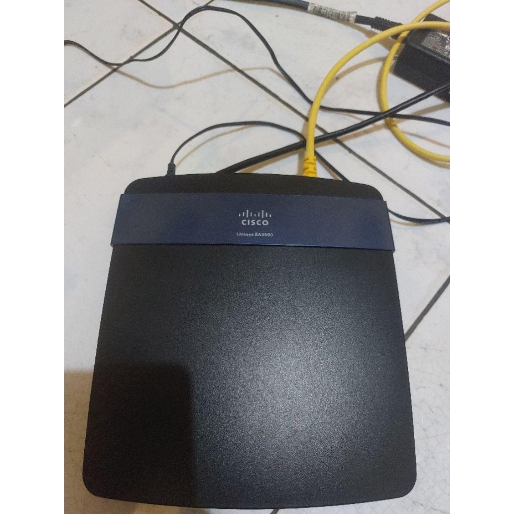 OpenWRT Linksys EA3500 Gigabit Normal Siap Pakai