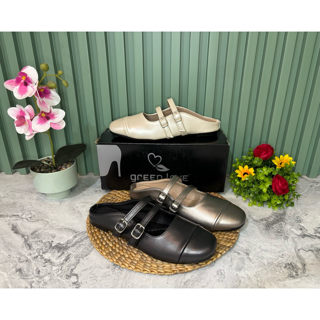 Flatshoes Green Love