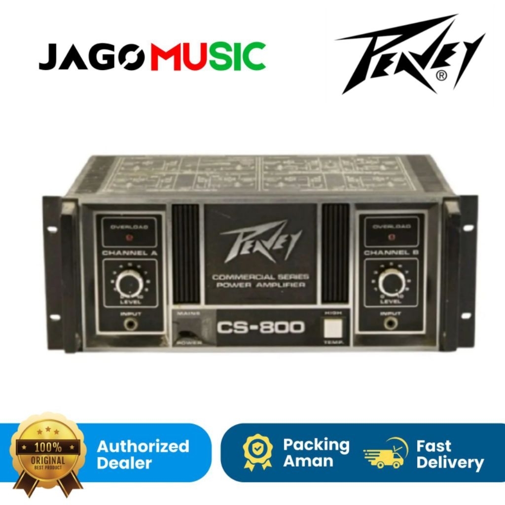 Power Ampli Amplifier Peavey Cs800 Cs 800 Cs-800 Original Ori USA