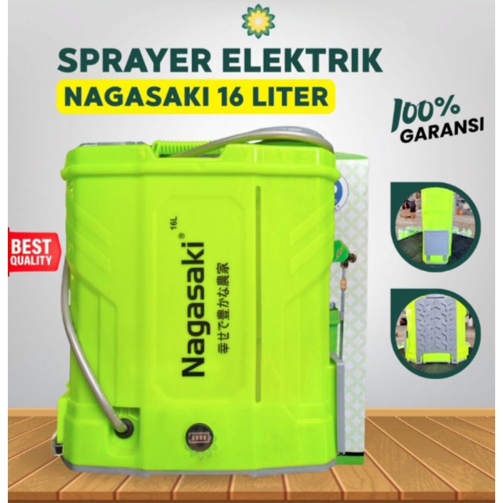 Sprayer Elektrik Nagasaki 16 ltr /Semprot Elektrik Nagasaki 16 ltr