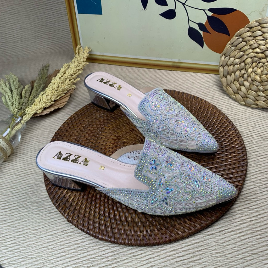 UMKMJakarta Sandal Pesta Wanita Heels 3cm