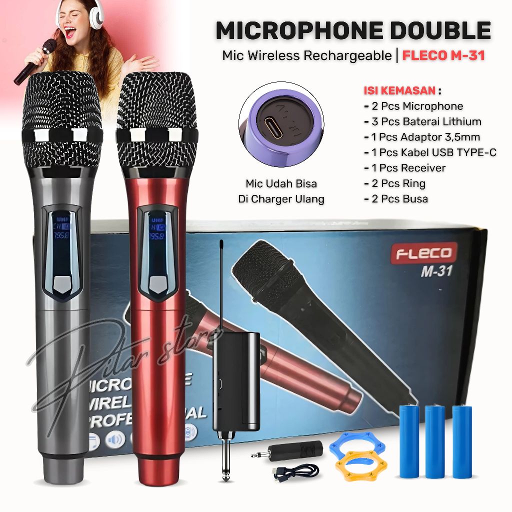 MIC FLECO M31 | MIC 2 WIRELESS