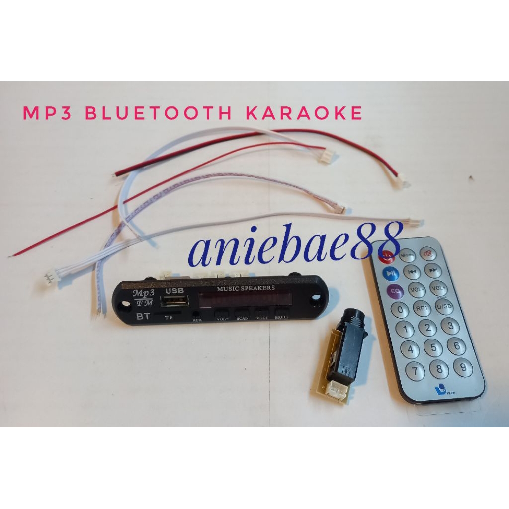 Kit modul MP3 bluetooth bisa karaoke