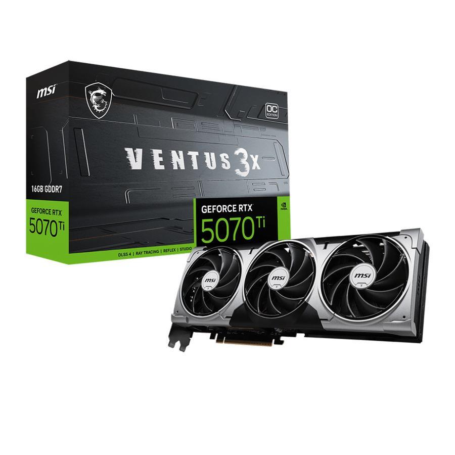 MSI GeForce RTX 5070 Ti / RTX 5070TI 16G VENTUS 3X OC