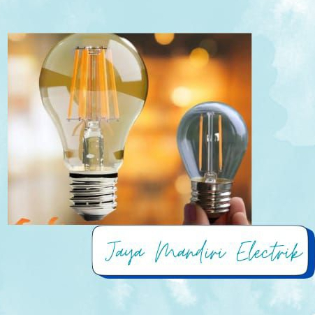 LAMPU FILAMENT LED 2W BOHLAM CAFE FILAMEN EDISON G45 bohlam filamen lampu cafe lampu decor