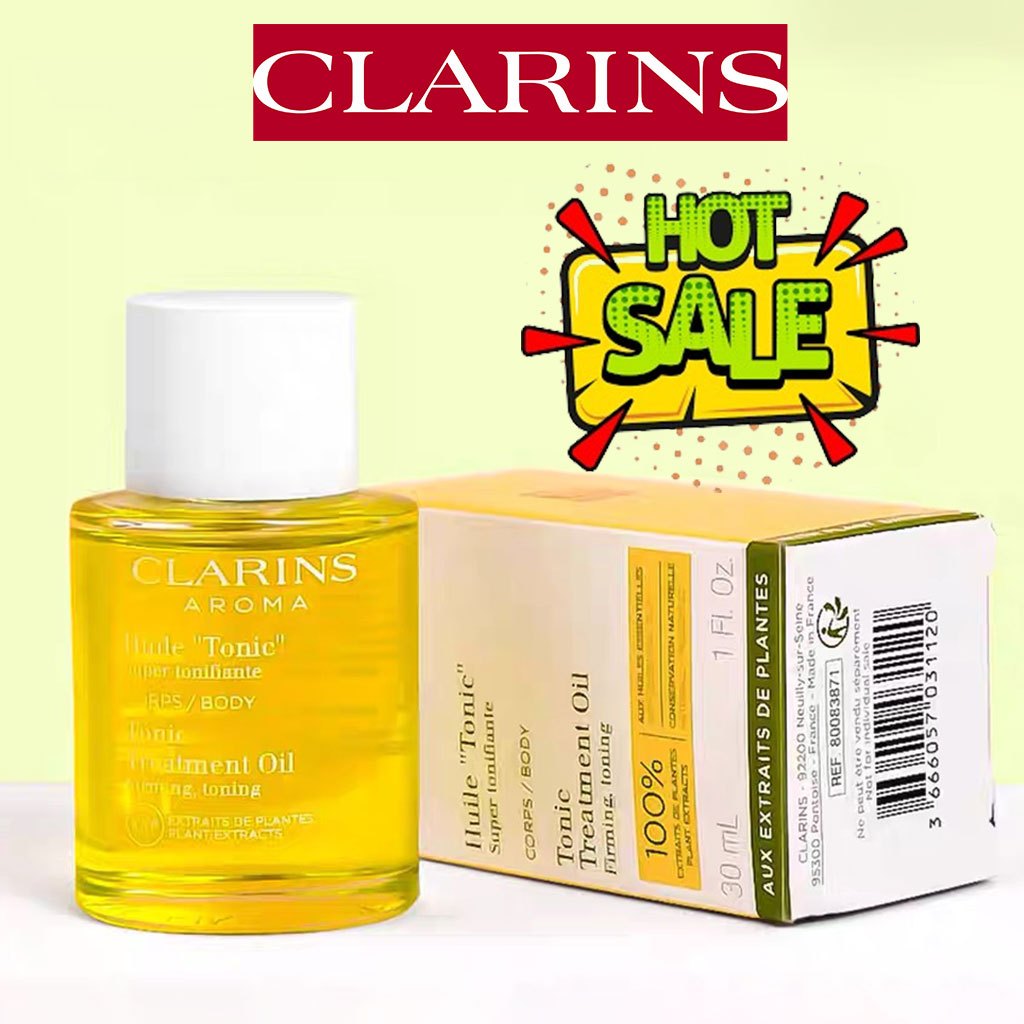 Clarins Tonic Treatment Oil / Stretch Mark Oil / Firming Toning 30ML / Clarins Eye Cream 20ML