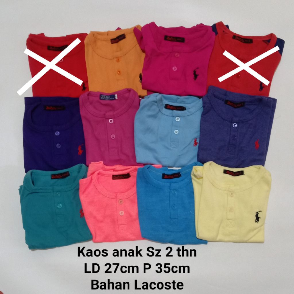[Reject baru] Kaos Anak Bayi Kutung