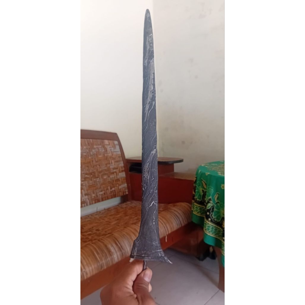 Bilah Keris Brojol Pamor Buntel Mayit