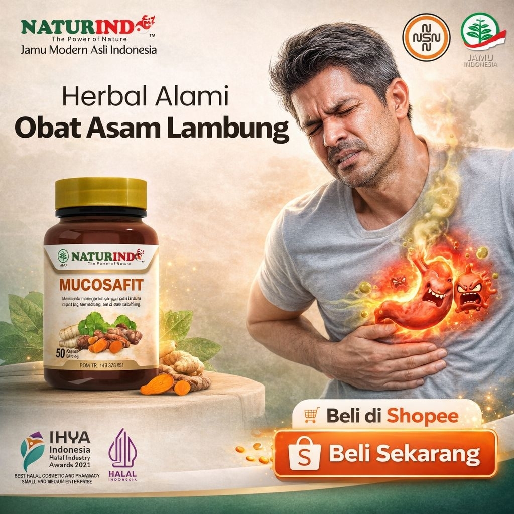 Obat Asam Lambung Obat Maag Obat Gerd Herbal Naturindo Gerd Kronis mucosafit naturindo Obat Anxiety 