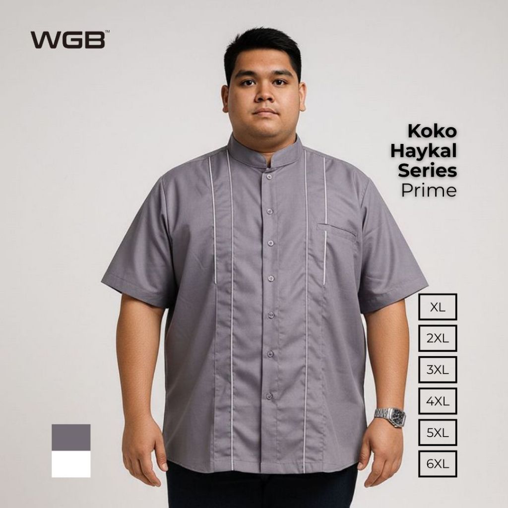 WGB Koko Pendek Haykal Series Pria Big Size Ukuran Jumbo XXL - Prime Series