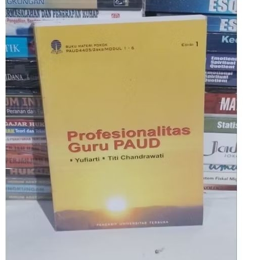 Buku  PROFESIONALITAS GURU PAUD.