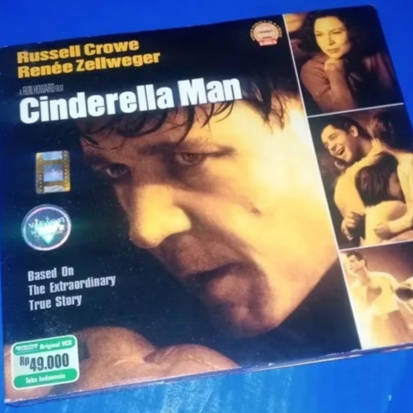 VCD Original Cinderella Man Fest Russel Crowe Teks Indonesia+ 3 Poster