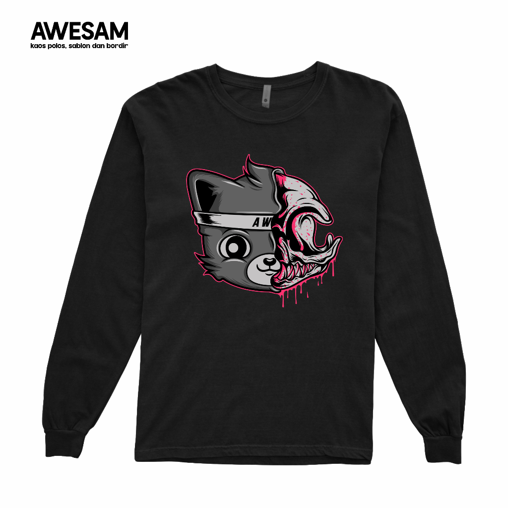 [ TERBARU ] KAOS SABLON AWESAM DISTRO - 005