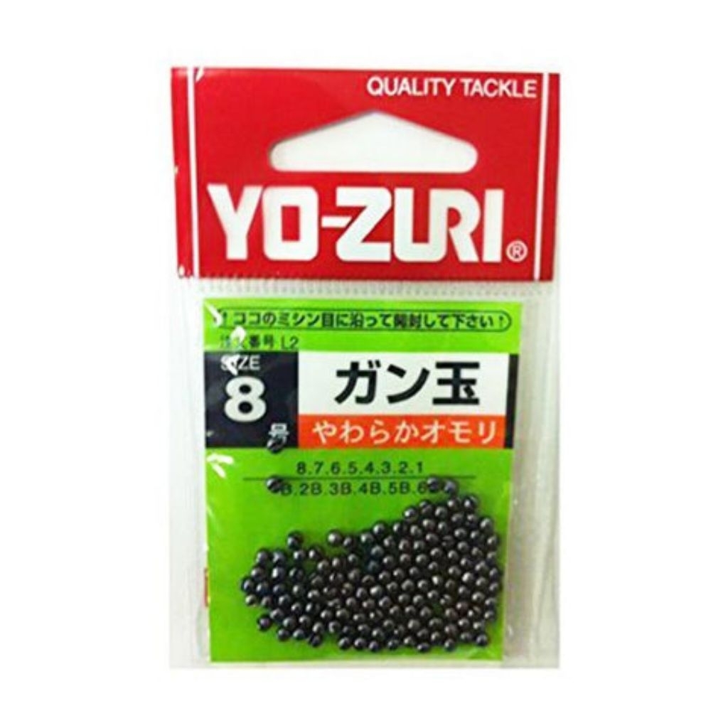 YO-ZURI Split Shot Fishing Sinkers - Size 8 Timah Lipat Yozuri