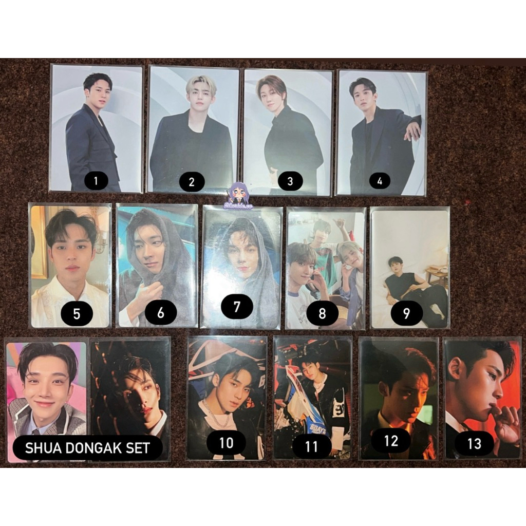 PHOTOCARD SEVENTEEN NEW MINGYU JUMATAN GYUJUM MINGYU MELET GYUMEL STF WONWOO HANDUK SHUA ATTACCA SHU