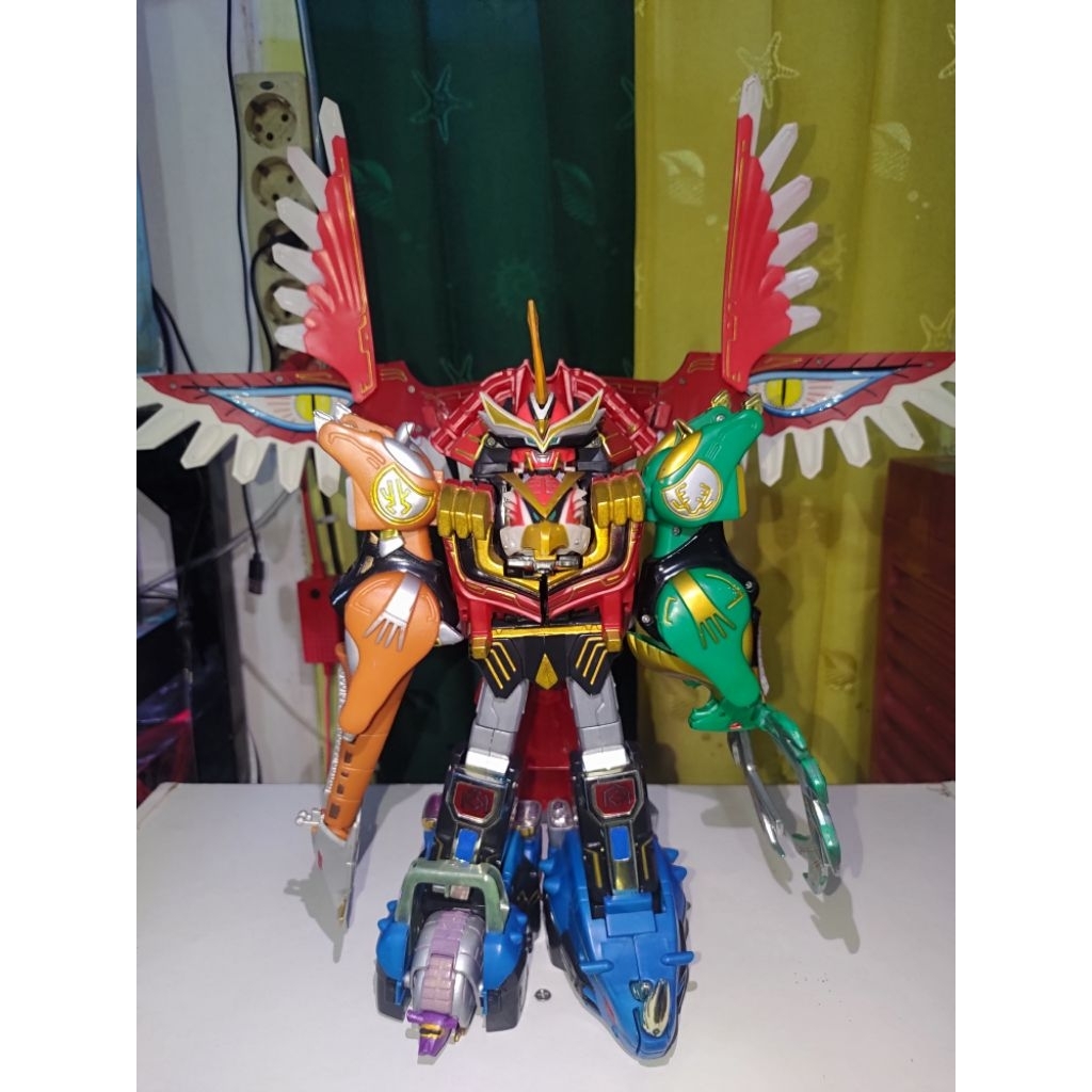 Megazord Gao Ranger Gao icarus recast Hyakujuu Sentai Gao ranger