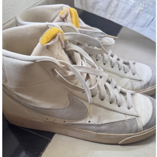 preloved nike blazer full white