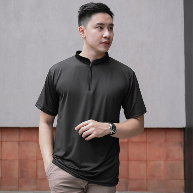 CURSA Jersey Half Polo Sporty | Kaos Half Zipper