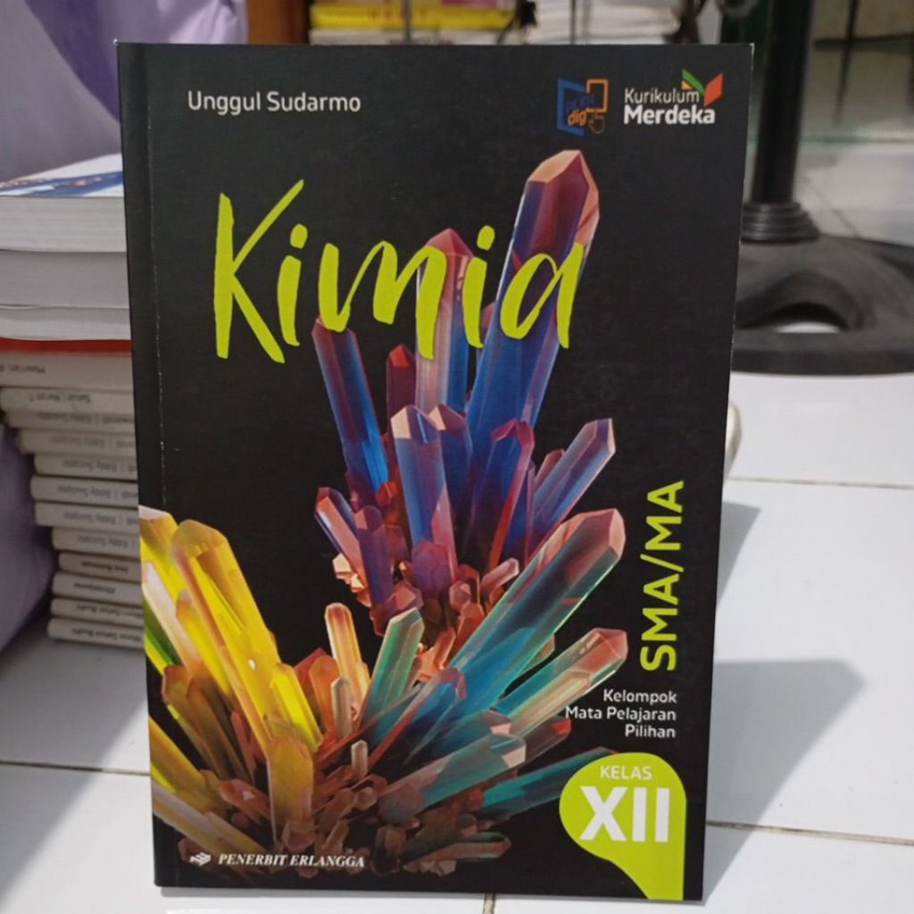 BUKU KIMIA KELAS 12 SMA ERLANGGA KURIKULUM MERDEKA